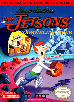 Jetsons, The - Cogswell's Caper (Europe) box art